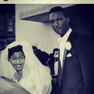 Karen Kenyatta parents both looking adorable at their wedding